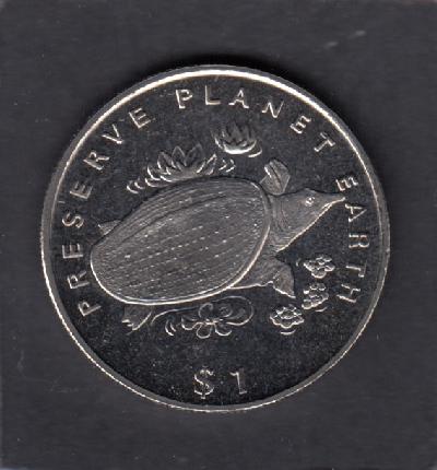 Beschrijving: 1 Dollar  TURTLE 